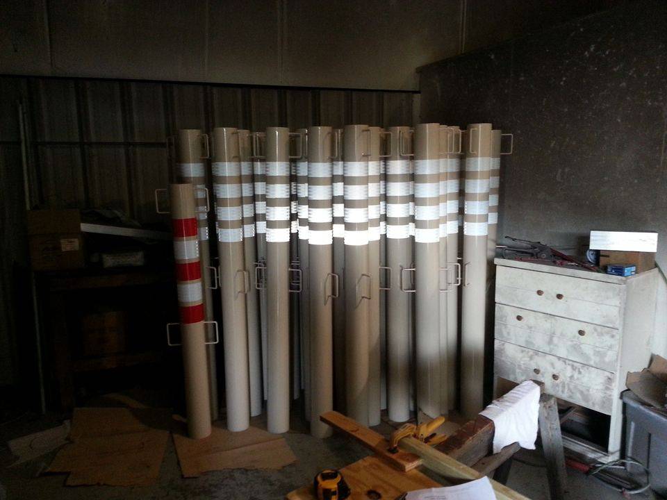 GSH Bollards Designed and Manufactured for the U.S. Air Force.