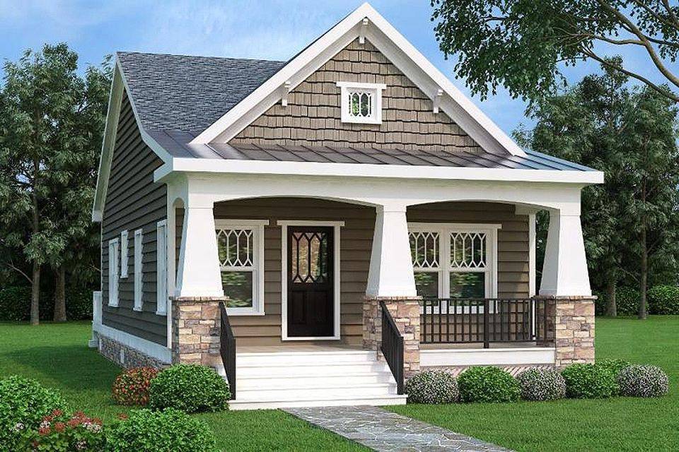 Modular craftsman-style house