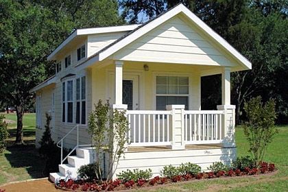 Small prefab cottage